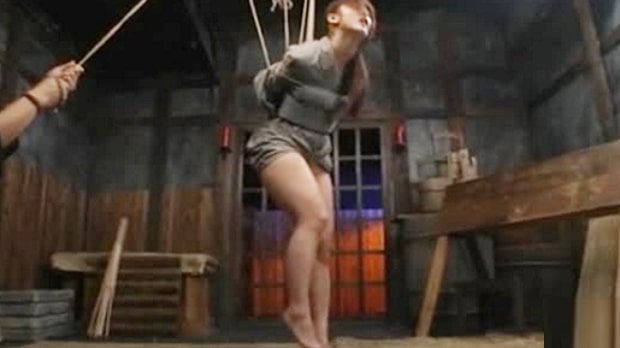 SM拷問プレイで喜ぶM女