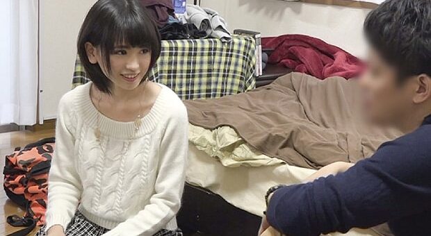 ナンパされて家に行きエッチするビッチ女