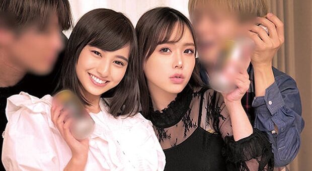 イケメンとヤリマンが中出し乱交