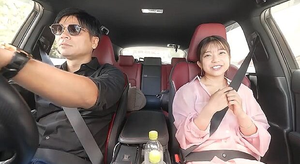 ドライブデートしてホテルでSEXする川越にこ