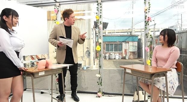 MM号でデカチン男優による性教育を受ける素人JD