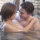 彼氏と温泉でイチャイチャSEXする美少女