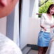 単身赴任中の隣人と不倫する巨乳人妻